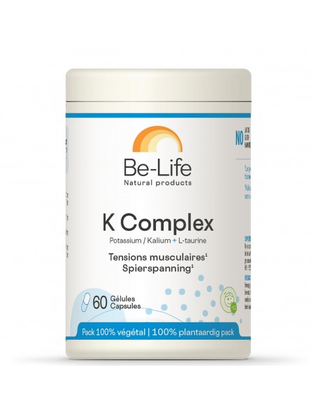 Image principale de K Complex - Décontraction musculaire 60 gélules - Be-Life