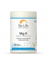 Image de Mg K - Crampes et Tensions musculaires 60 gélules - Be-Life depuis Magnésium Mg | Produits de phytothérapie et d'herboristerie en ligne