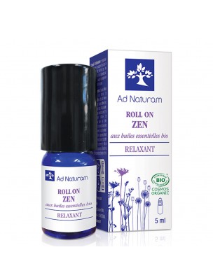 Image de Roll-On Zen Bio - Synergie d'Huiles essentielles 5 ml - Ad Naturam depuis louis-herboristerie