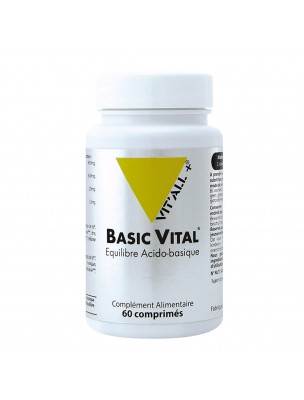 Image de Basic-Vital - Equilibre-Acido-basique 60 comprimés - Vit'all+ depuis Achetez les produits Vit'All + à l'herboristerie Louis