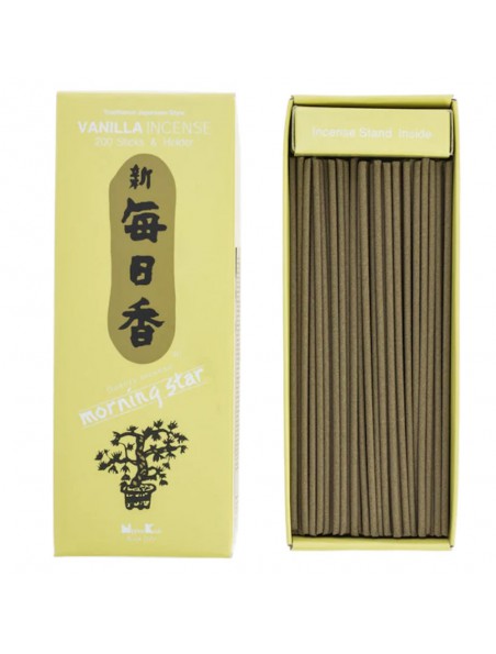 Image principale de Morning Star Vanille - Encens Japonnais 200 Bâtonnets