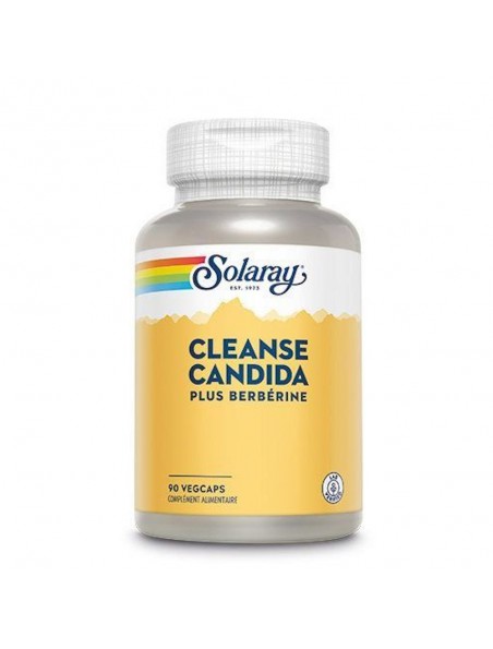 Image principale de Cleanse Candida plus Berbérine - Candidose 90 capsules - Solaray