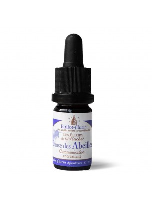 Image de Elixir Danse des Abeilles Bio - Communication, Créativité 5 ml - Ballot-Flurin via Vervain n°31 - Acceptation et Compréhension Bio aux Fleurs de Bach - Biofloral