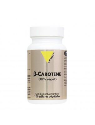 Image de Béta-Carotène - Peau et Vision 100 gélules végétales - Vit'all+ depuis Vitamines - Achetez en ligne sur notre site !