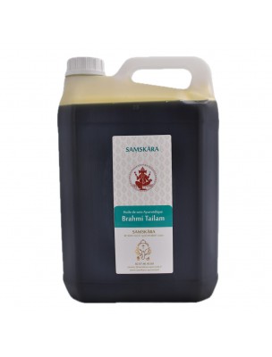 Image de Brahmi Tailam - Huile Ayurvédique 5 Litres - Samskara depuis Achetez les produits Samskara à l'herboristerie Louis