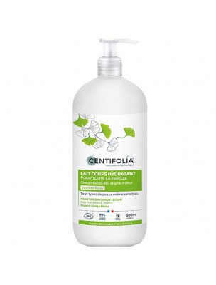 Image de Lait Corps Hydratant Bio - Pour toute la Famille 500 ml - Centifolia depuis Achetez les produits Centifolia à l'herboristerie Louis (3)