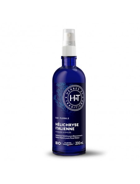 Image principale de Hélichryse Italienne Bio - Hydrolat de Helichrysum Italicum 200 ml - Herbes et Traditions