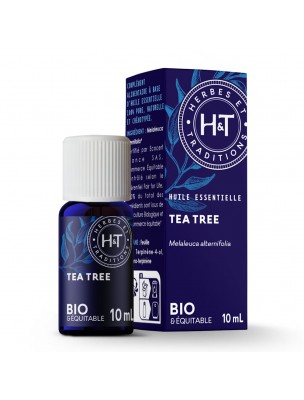 Image de Tea Tree Bio - Huile essentielle de Melaleuca Alternifolia 10 ml - Herbes et Traditions via Cèdre de l'Atlas Bio - Huile essentielle Cedrus Atlantica 10ml