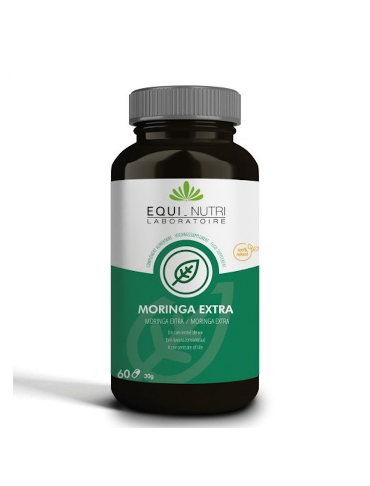 Image principale de la modale pour Moringa Extra 250 mg - Immunité et Tonus 60 gélules - Equi-Nutri