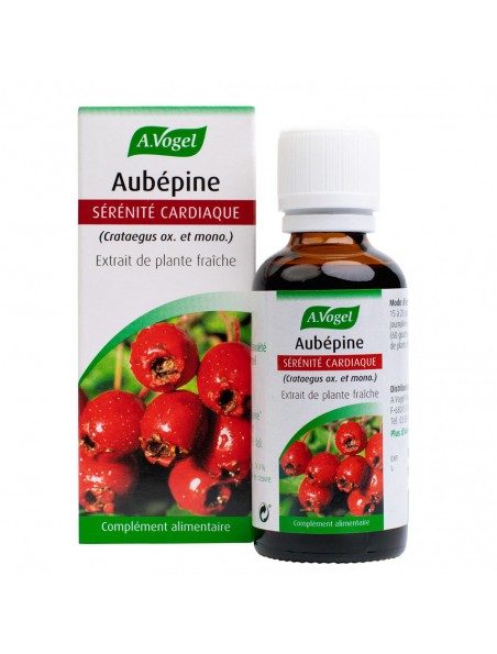 Image principale de Aubépine - Extraits de Plantes 50 ml - A.Vogel