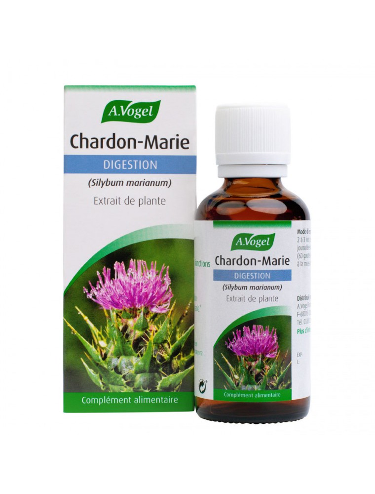 Image principale de la modale pour Chardon Marie - Extraits de Plantes 50 ml - A.Vogel