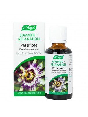 Image de Passiflore - Extraits de Plantes 50 ml - A.Vogel via Sommeil - Stress et Sommeil 50 ml - A.Vogel