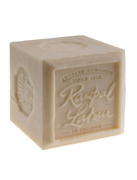 Image principale de Savon de Marseille Bio extra pur blanc - Garanti 72% d'huile, pur végétal, 600g - Rampal Latour