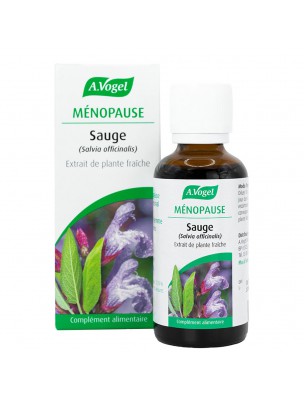 Image de Sauge - Extraits de Plantes 50 ml - A.Vogel depuis Résultats de recherche pour "Sauge Bio - Feu"