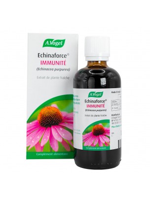 Image de Echinaforce - Extraits de Plantes 50 ml - A.Vogel via Echinaforce Forte Immune - Extraits de Plantes 120 comprimés - A.Vogel