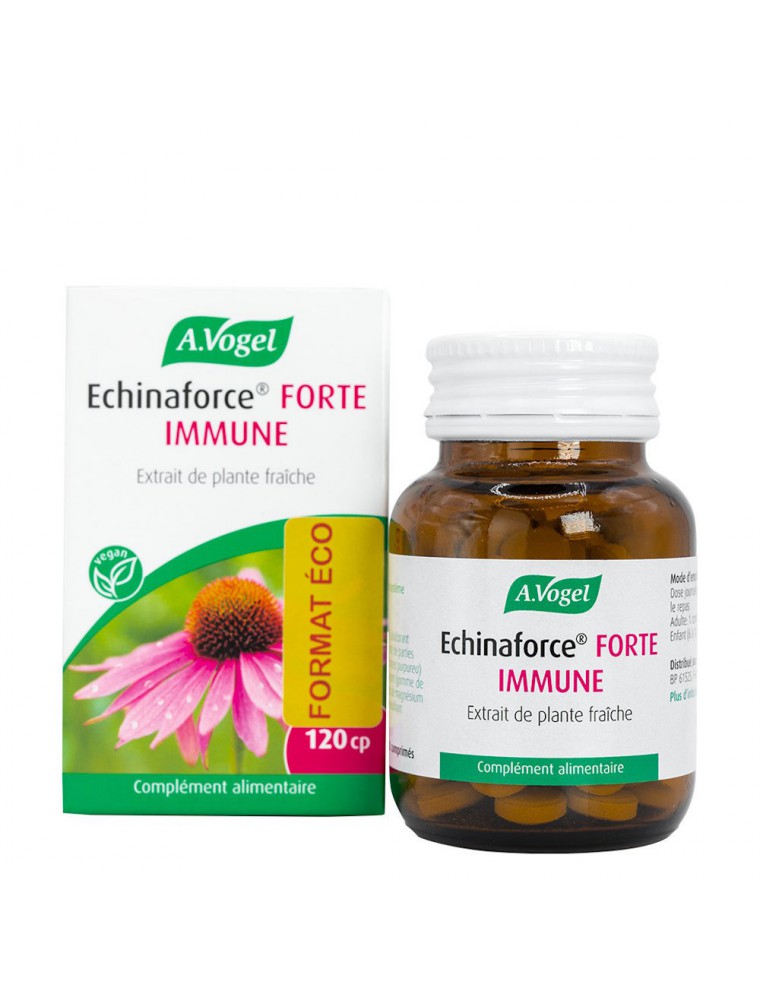 Image principale de la modale pour Echinaforce Forte Immune - Extraits de Plantes 120 comprimés - A.Vogel