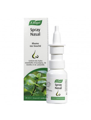 Image de Spray Nasal - Respiration 20 ml - A.Vogel via Gouttes pour les Yeux - A.Vogel