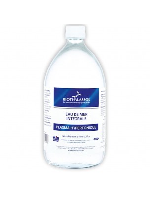 Image de Eau de Mer Intégrale - Plasma Hypertonique 1000 ml - Biothalassol depuis louis-herboristerie