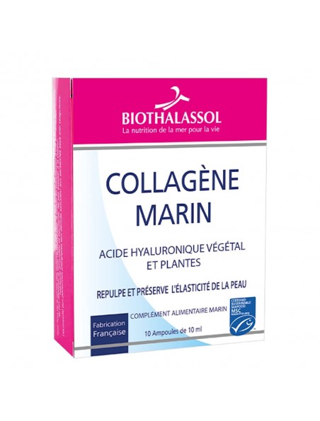 Image principale de Collagène Marin - Beauté de la Peau 10 Ampoules - Biothalassol