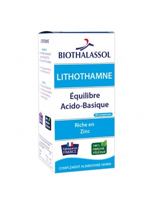 Image de Lithothamne - Equilibe Acido-Basique 90 comprimés - Biothalassol depuis Résultats de recherche pour "Les Essentiels "