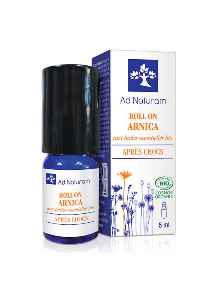 Image principale de la modale pour Roll-On Arnica Bio - Synergie d'Huiles essentielles 5 ml - Ad Naturam