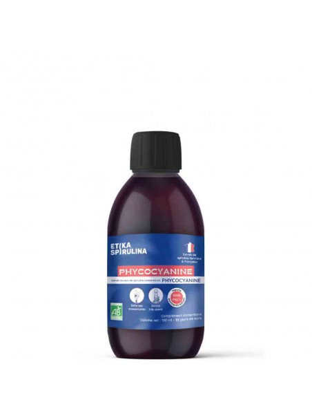 Image principale de Phycocyanine Bio - Immunité et Tonus 100 ml - Etika Spirulina