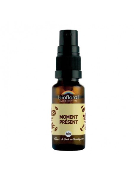 Image principale de Moment Présent Bio - Spray Complexe Bio aux Fleurs de Bach 20 ml - Biofloral