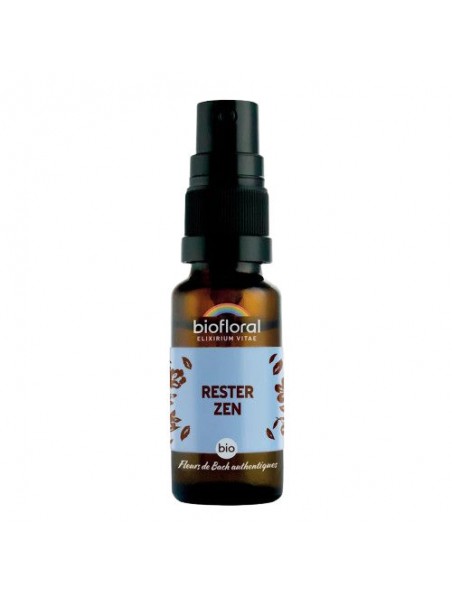 Image principale de Rester Zen Bio - Spray Complexe Bio aux Fleurs de Bach 20 ml - Biofloral