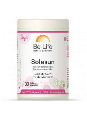 Image de SoleSun 365 - Bronzage et Vision 30 gélules - Be-Life via Sésame Bio - Huile végétale 50ml - Propos Nature