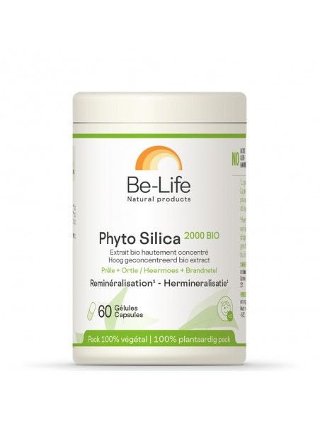 Image principale de Phyto Silica 2000 Bio - Reminéralisation 60 gélules - Be-Life