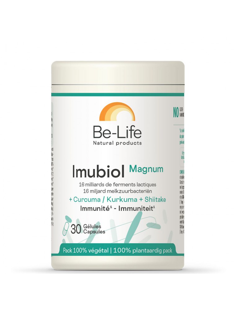 Image principale de la modale pour Imubiol Magnum - Ferments lactiques et Immunité 30 gélules - Be-Life
