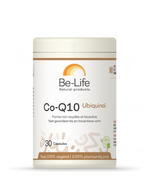 Image de Co-Q10 - Ubiquinol 50 mg 30 capsules - Be-Life depuis Commandez les produits Be-Life à l'herboristerie Louis