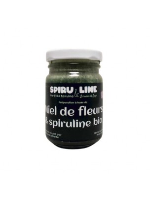 Image de Miel de Fleurs et Spiruline Bio - Miel Doux et Parfumé 125 g - Etika Spirulina depuis Etika Spirulina
