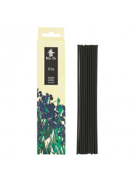 Achetez Koh Do Iris - Encens Japonnais 20 Bâtonnets à l'herboristerie Louis Image principale de Koh Do Iris - Encens Japonnais 20 Bâtonnets