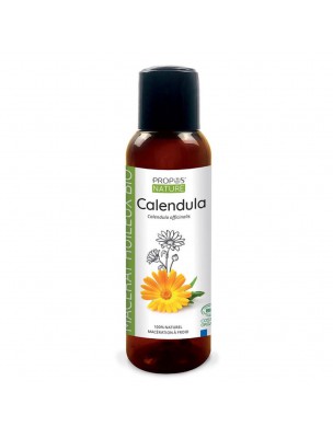 Image de Calendula Bio - Macérât huileux de Calendula officinalis 100 ml - Propos Nature depuis Commandez les produits Propos' Nature à l'herboristerie Louis