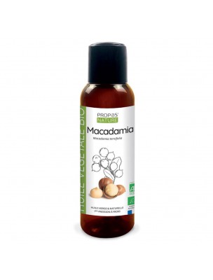 Image 69643 supplémentaire pour Macadamia Bio - Huile végétale de Macadamia ternifolia 100 ml - Propos Nature