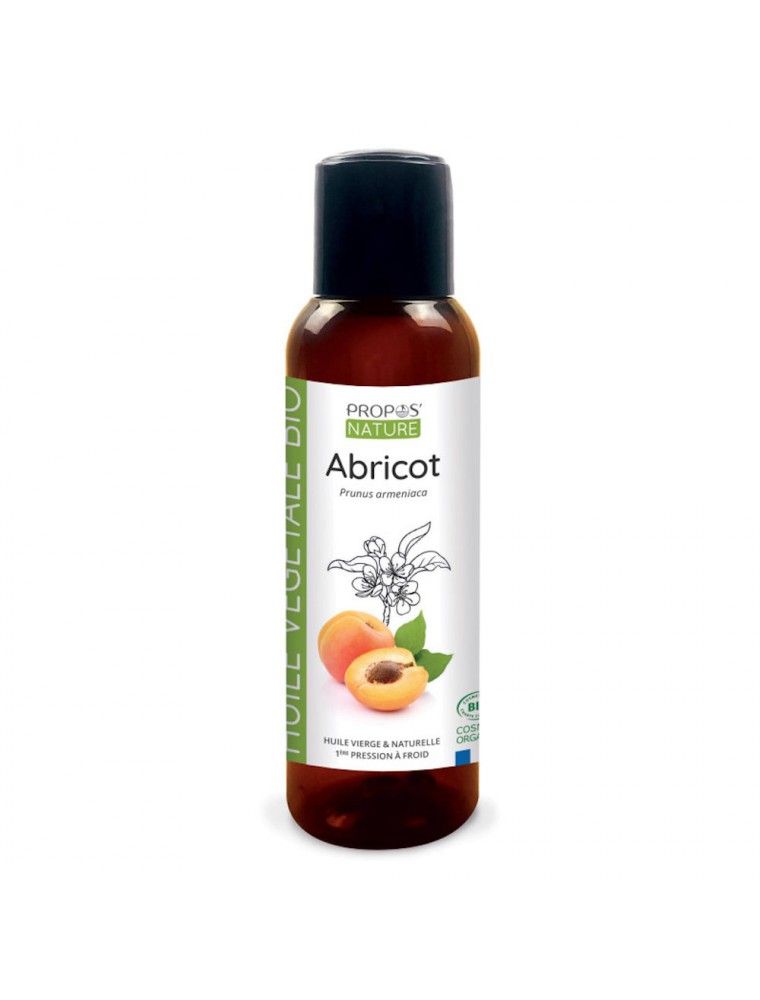 Image principale de la modale pour Noyaux d'abricot Bio - Huile végétale de Prunus armeniaca 100 ml - Propos Nature