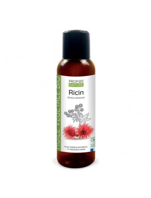 Image de Ricin Bio - Huile végétale de Ricinus communis 100 ml - Propos Nature via Macadamia Bio - Huile végétale 50 ml - Pranarôm