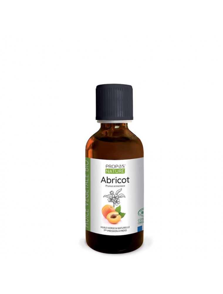 Image principale de la modale pour Noyaux d'abricot Bio - Huile végétale de Prunus armeniaca 50 ml - Propos Nature