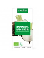 Image de Radis noir Bio - Digestion 120 capsules - Purasana depuis Plantes en gélules - Achat en ligne | PhytoZwell (7)