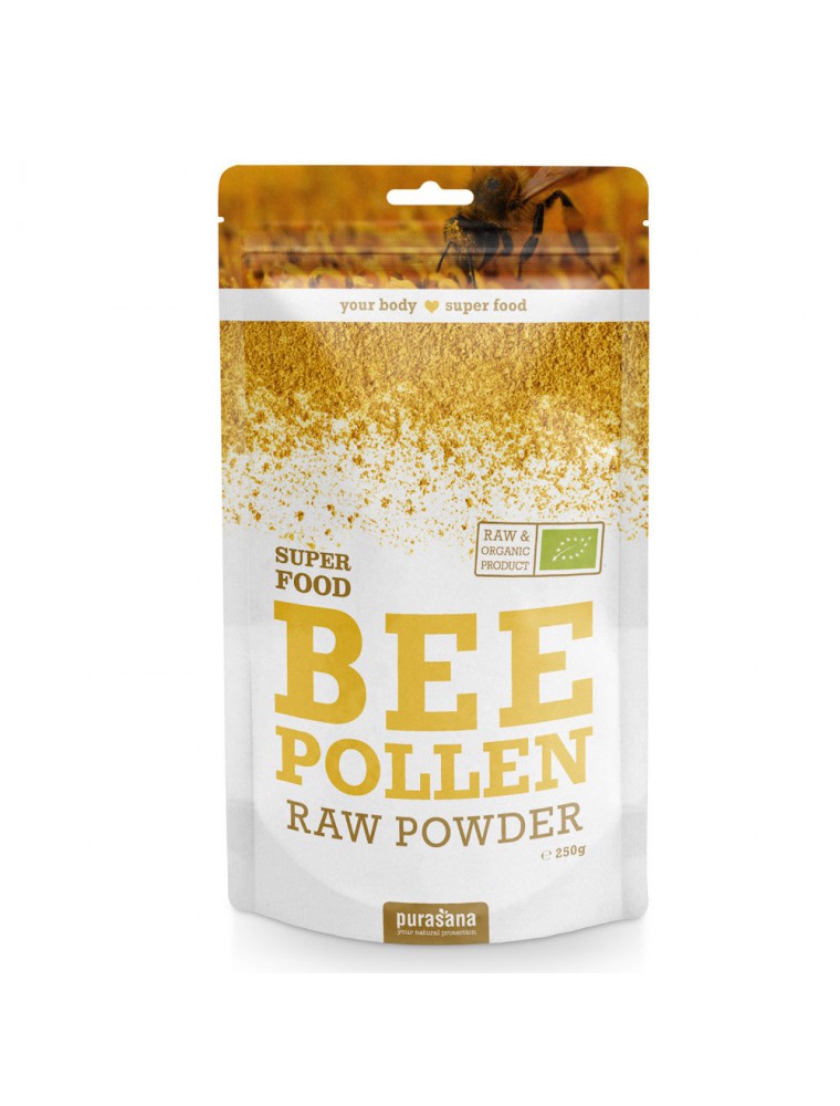 Image principale de la modale pour Poudre de Pollen Bio - Vitalité et Antioxydants SuperFoods 250g - Purasana