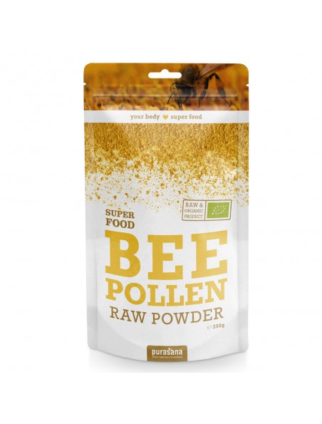 Image principale de Poudre de Pollen Bio - Vitalité et Antioxydants SuperFoods 250g - Purasana