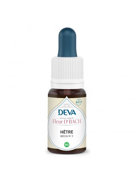 Image principale de Hêtre Bio - Tolérance et Acceptation des autres Élixir Floral de Bach 15 ml - Deva