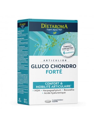 Image de Gluco Chondro Forté Articulior - Articulations 60 comprimés - Dietaroma depuis Commandez les produits Dietaroma à l'herboristerie Louis