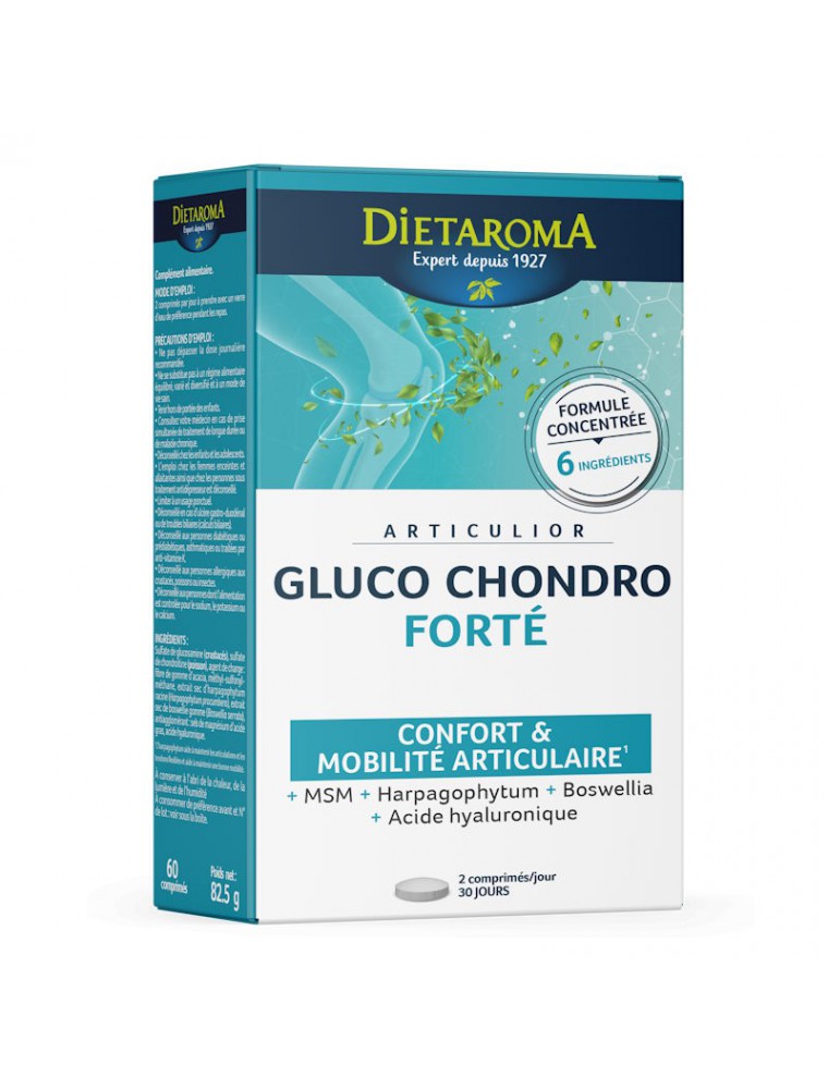 Image principale de la modale pour Gluco Chondro Forté Articulior - Articulations 60 comprimés - Dietaroma