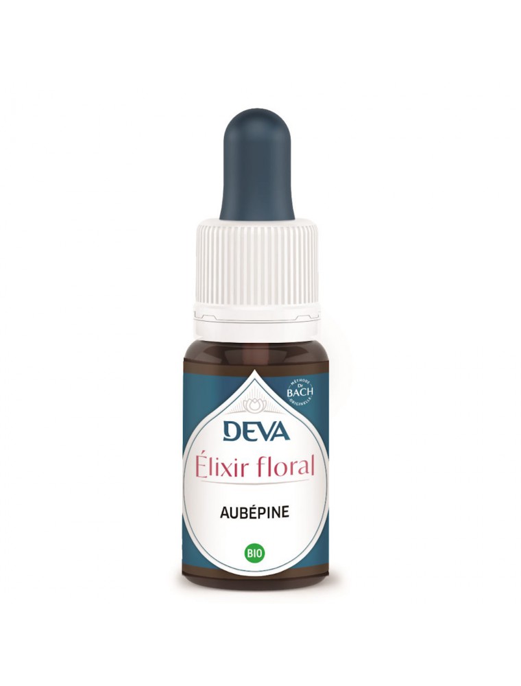 Image principale de la modale pour Aubépine Bio - Paix du cœur Liberté Elixir floral 15 ml - Deva
