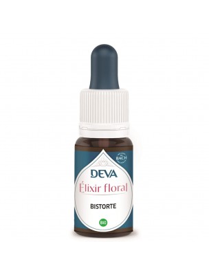 Image de Bistorte Bio - Ouverture Contrôle de soi Elixir floral 15 ml - Deva depuis Achetez les produits Deva à l'herboristerie Louis