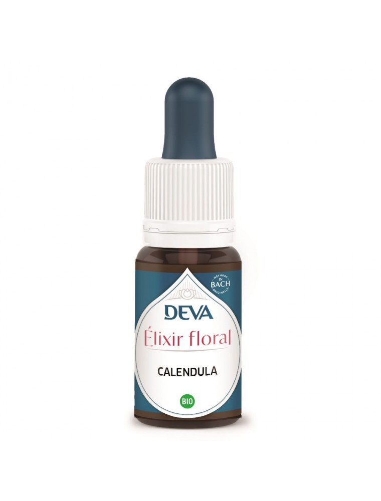 Image principale de la modale pour Calendula Bio - Réceptivité et Cordialité Elixir floral 15 ml - Deva