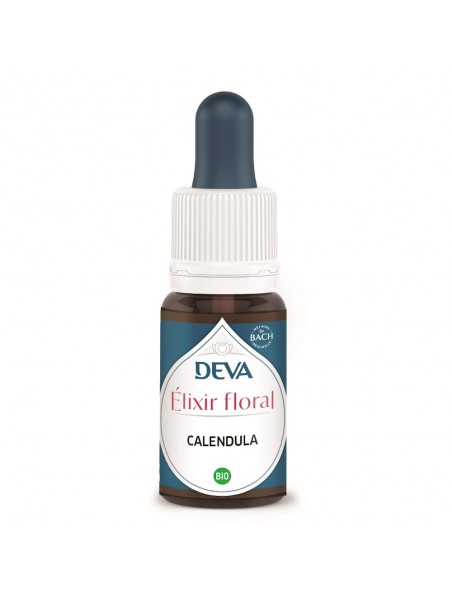Image principale de Calendula Bio - Réceptivité et Cordialité Elixir floral 15 ml - Deva