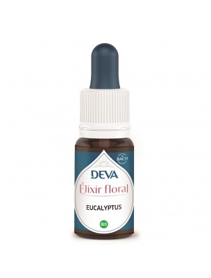 Image de Eucalyptus Bio - Enthousiasme et Foi en la vie Elixir floral 15 ml - Deva depuis Commandez les produits Deva à l'herboristerie Louis